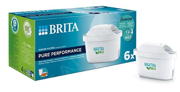 6 Filtri Maxtra PRO per caraffa Brita (nuovo! +50 lt)